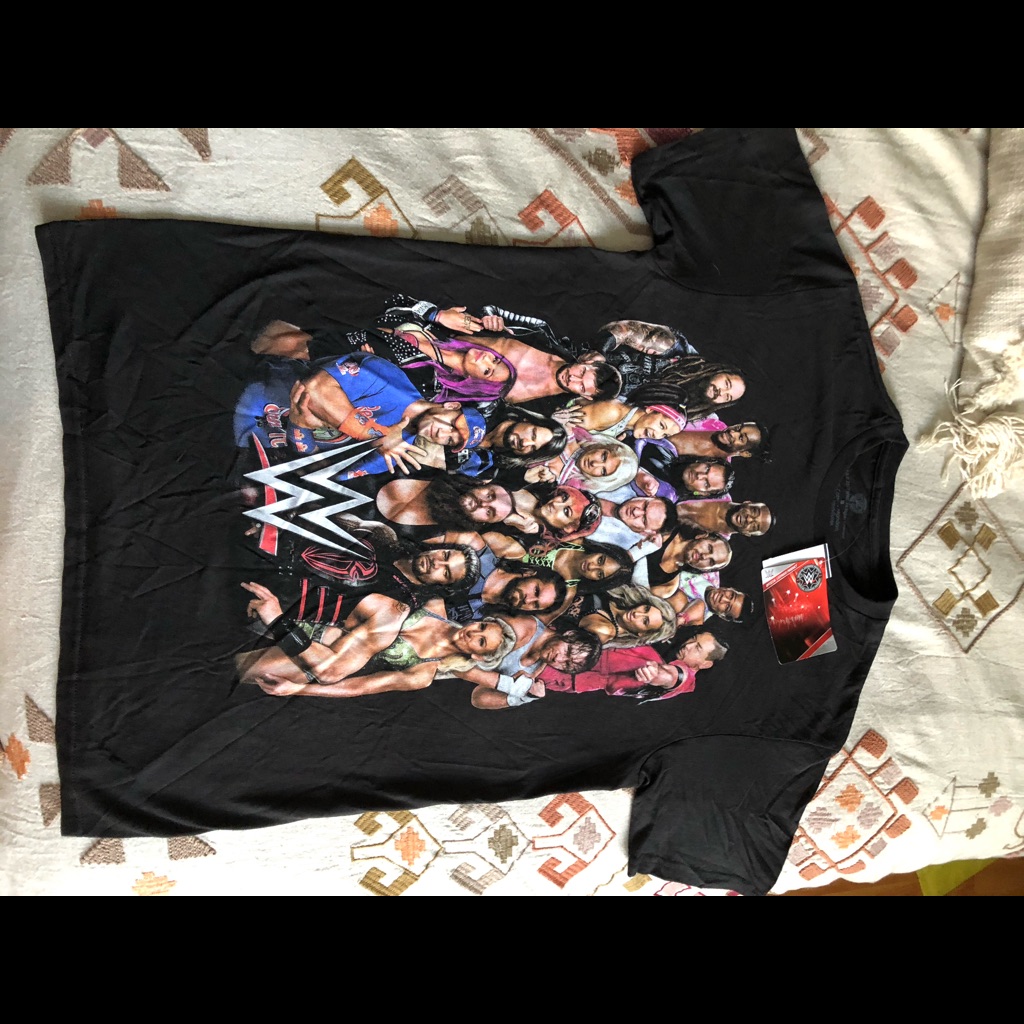 Wwe Wrestling TShirt Adult Small